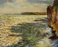 Olas y rocas en Pourville Claude Monet